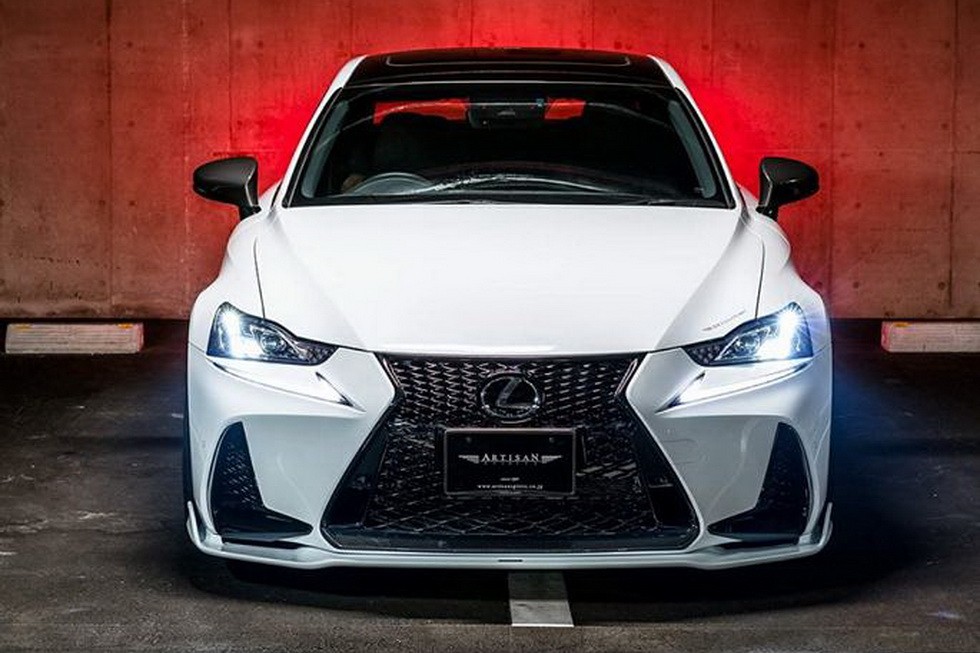 Artisan Spirits представил боди-кит Black Label для Lexus IS - «Lexus»