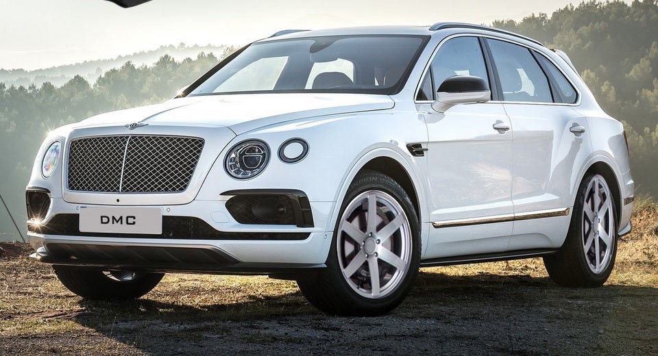 Bentley Bentayga получил карбоновый тюнинг от ателье DMC - «Bentley»