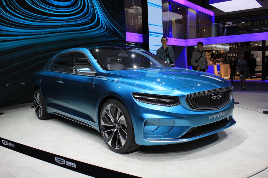 Большой седан Geely Preface: новое лицо и платформа Volvo - «Geely»