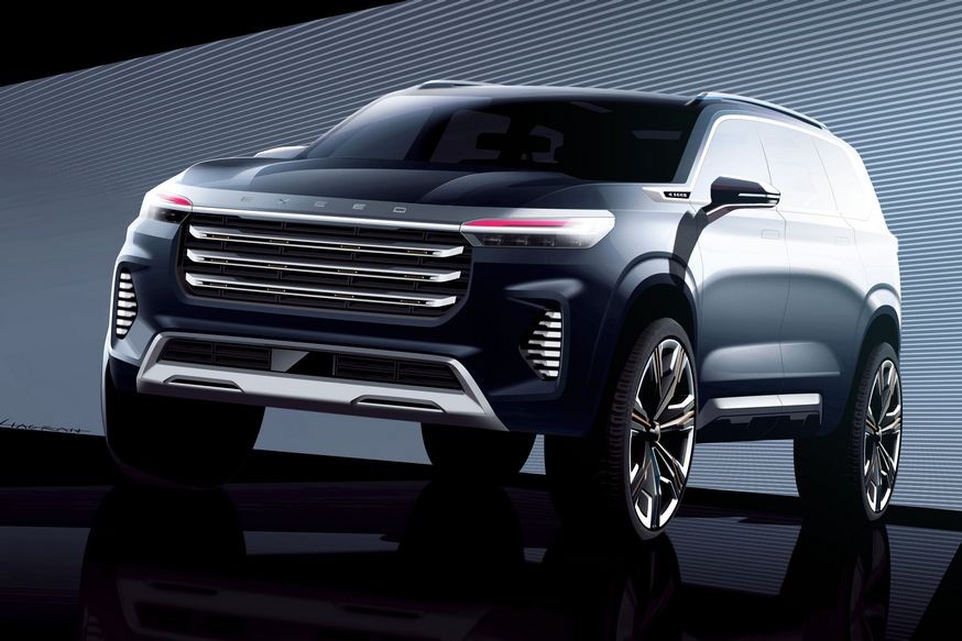 Chery пока раскрыла лишь дизайн флагманского SUV, но о модели уже почти всё известно - «Exeed»