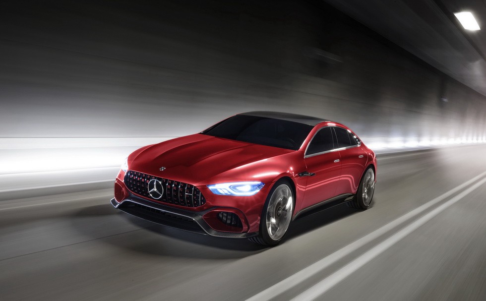 Четырехдверный Mercedes-AMG GT получит гибридную версию на 805 л.с. - «Mercedes-AMG»