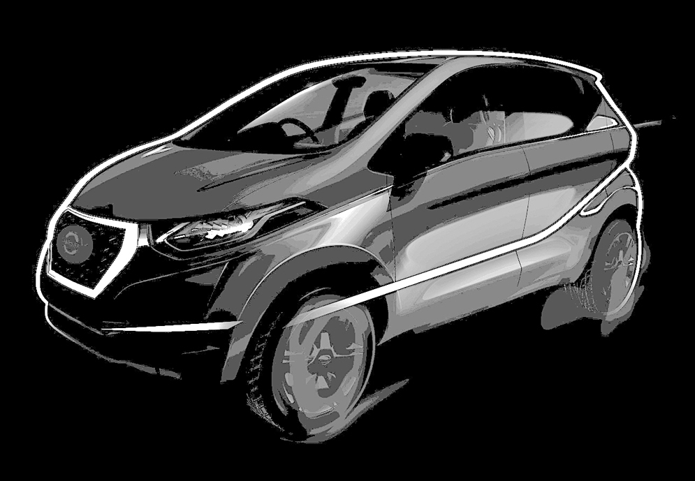 Datsun почти рассекретил свою новую серийную модель - «Datsun»