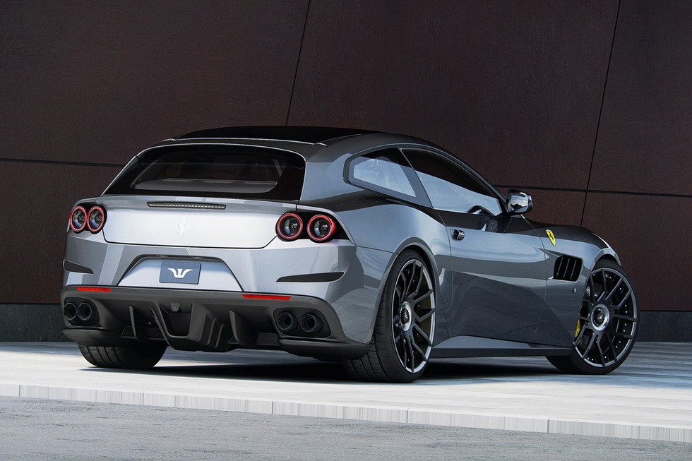Ferrari GTC4Lusso T от Wheelsandmore стал мощнее версии с V12 - «Ferrari»