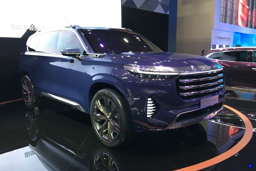 Флагман Chery: Exeed VX получил визуально соединённую оптику, семь мест и один мотор - «Exeed»