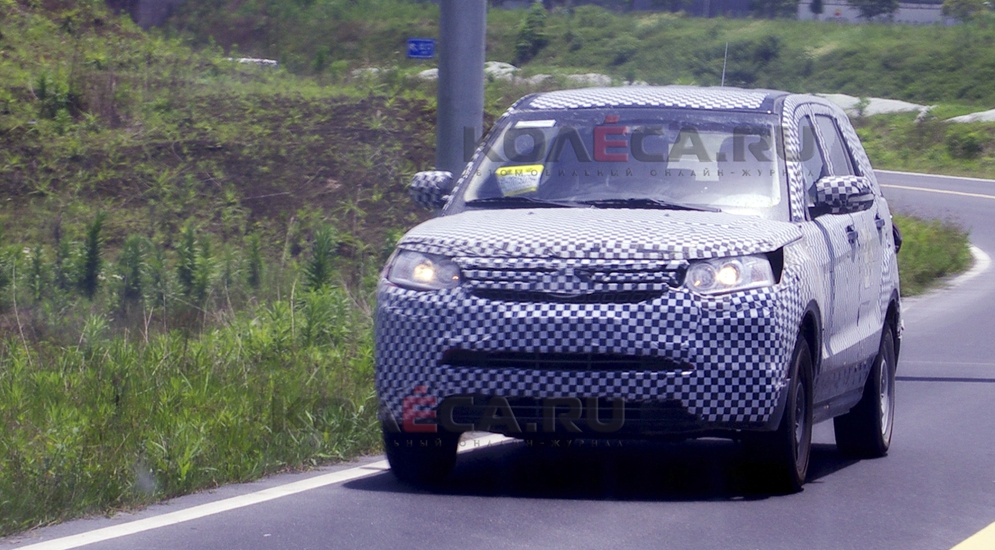 Флагманский SUV Changan замечен на тестовых испытаниях - «Changan»