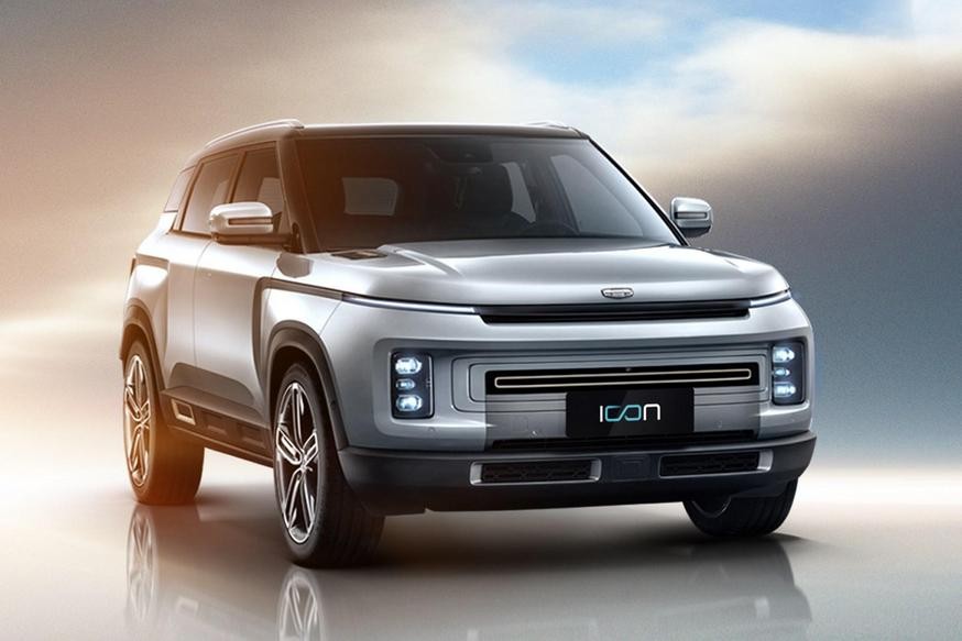 Geely перестала скрывать кроссовер Icon с начинкой Volvo - «Geely»