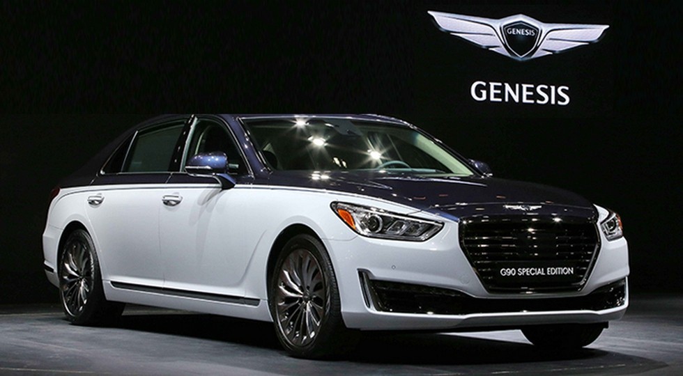 Genesis показал новую версию флагманского седана G90 - «Genesis»