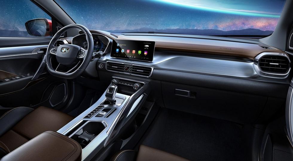 Глобальный кроссовер Geely SX11: первые фото интерьера - «Geely»