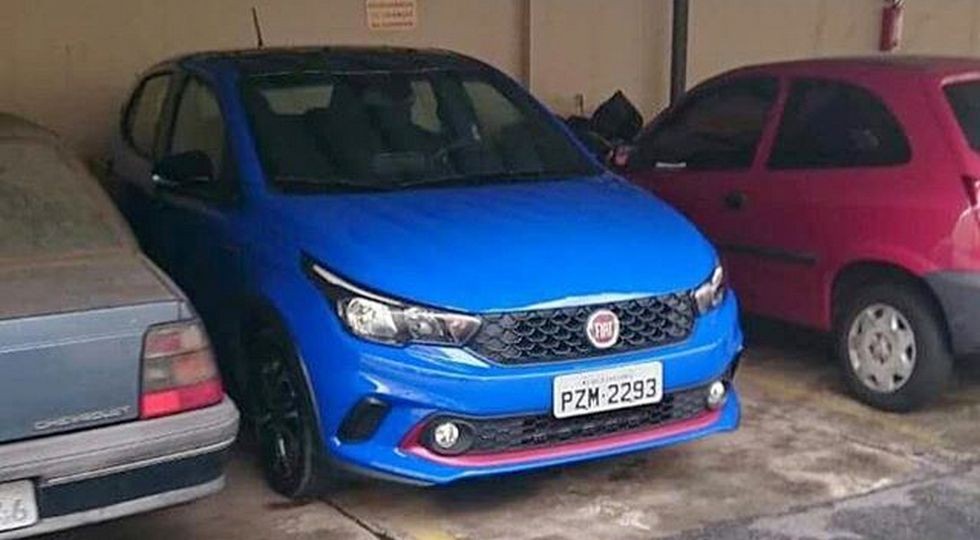 Хэтчбек Fiat Argo сфотографировали «живьём» - «Fiat»