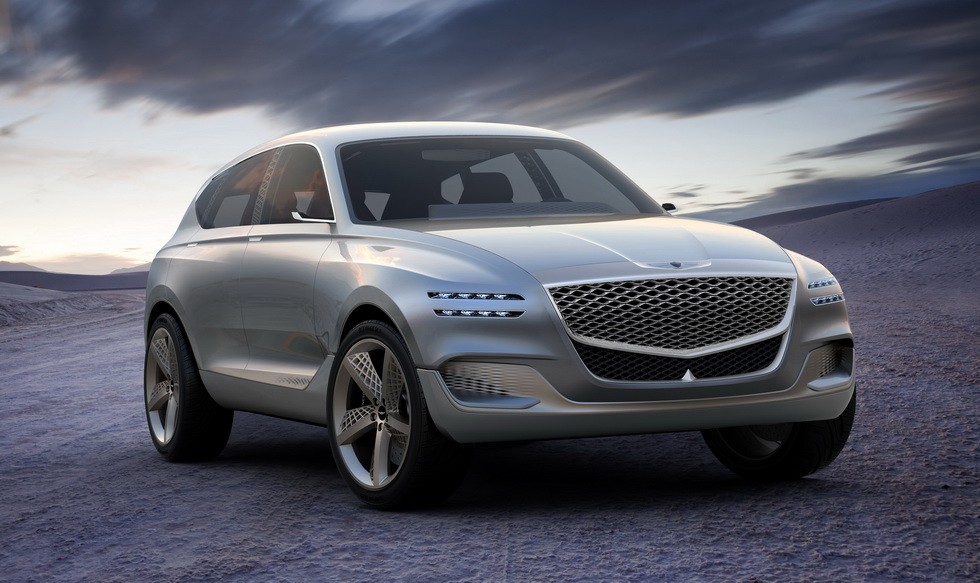 Hyundai вывел на тесты прототип нового кроссовера Genesis GV80 - «Genesis»