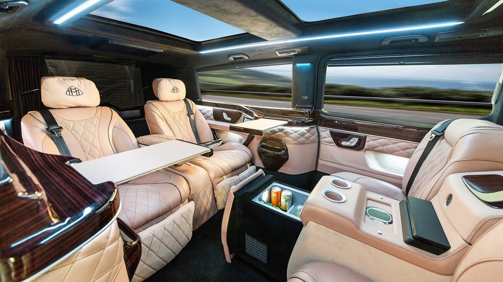 Из Mercedes-Benz V-Class сделали Maybach - «Mercedes-Benz»