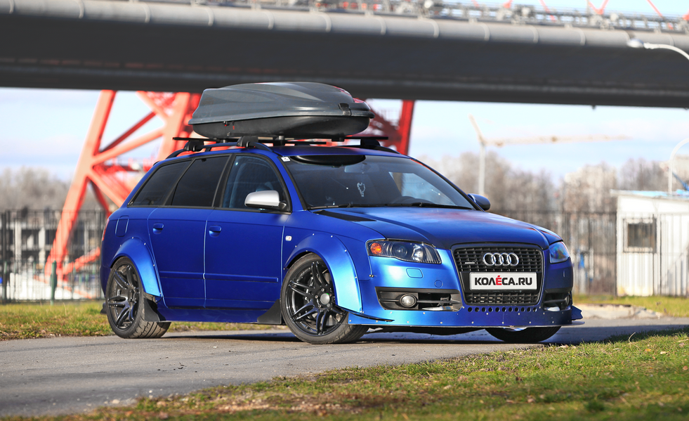 Эксперименты с хорошим: тюнинг Audi A4 Avant S-line - «Тюнинг»