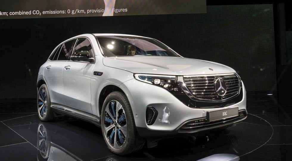 Электрокроссовер Mercedes-Benz EQC: два мотора, 408 л.с. и 5,1 секунды до «сотни» - «Mercedes-Benz»