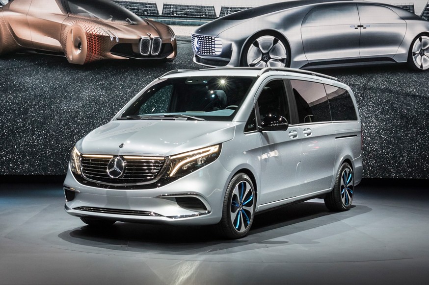 Электровэн Mercedes-Benz: одной зарядки хватит на 400 километров - «Mercedes-Benz»
