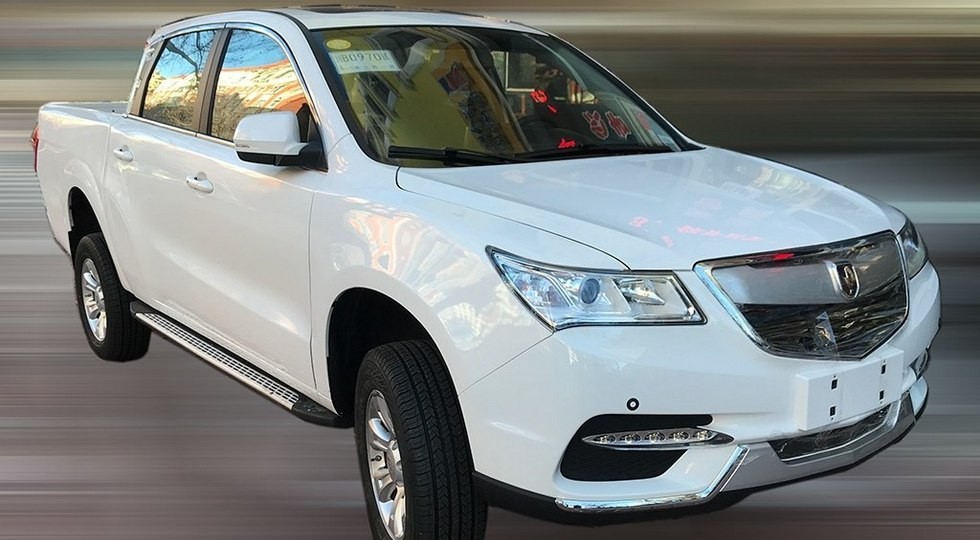 Копию Acura MDX превратили в пикап - «Acura»