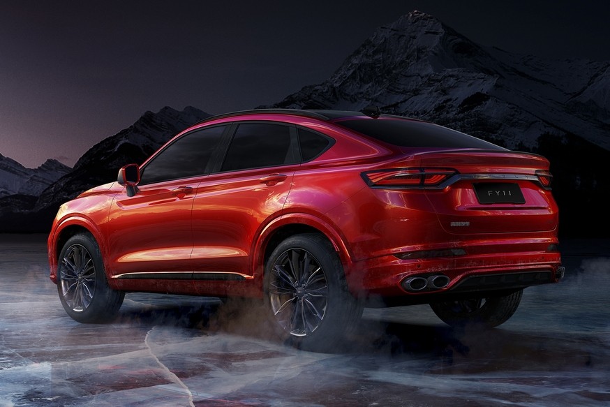 Кросс-купе Geely дебютировало в топ-версии с 238-сильным мотором Volvo - «Geely»