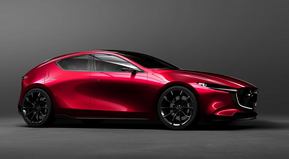 Mazda показала элегантный седан и предвестника новой «трёшки» - «Mazda»