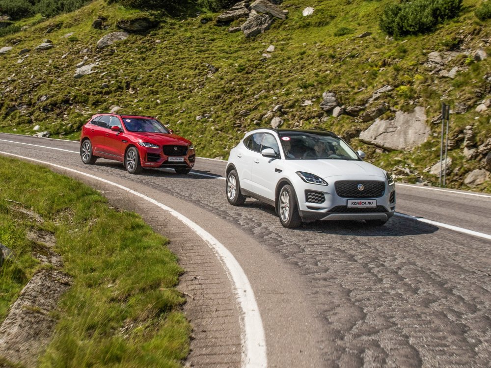 А был ли Дракула? Экспедиционный тест-драйв Jaguar F-Pace и E-Pace - «Jaguar»