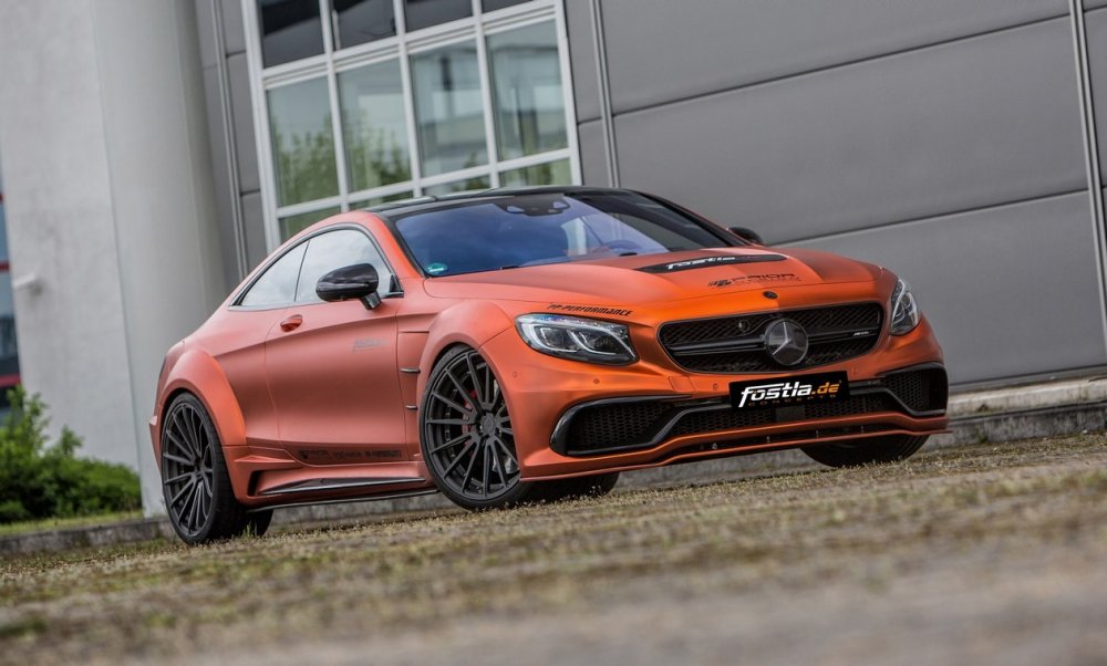 Апельсиновая мощь: экстремальное купе Mercedes-Benz S-Class - «Mercedes-AMG»