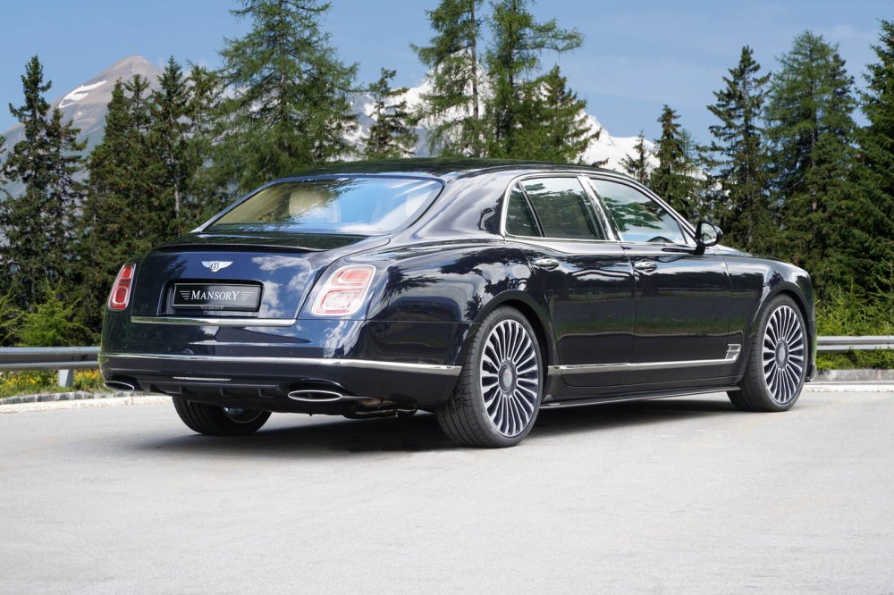 Ателье Mansory добавило спортивности Bentley Mulsanne - «Bentley»