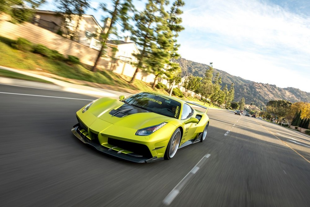 Ателье Misha Design создало из Ferrari 488 GTB "почти" FXX K Evo - «Ferrari»