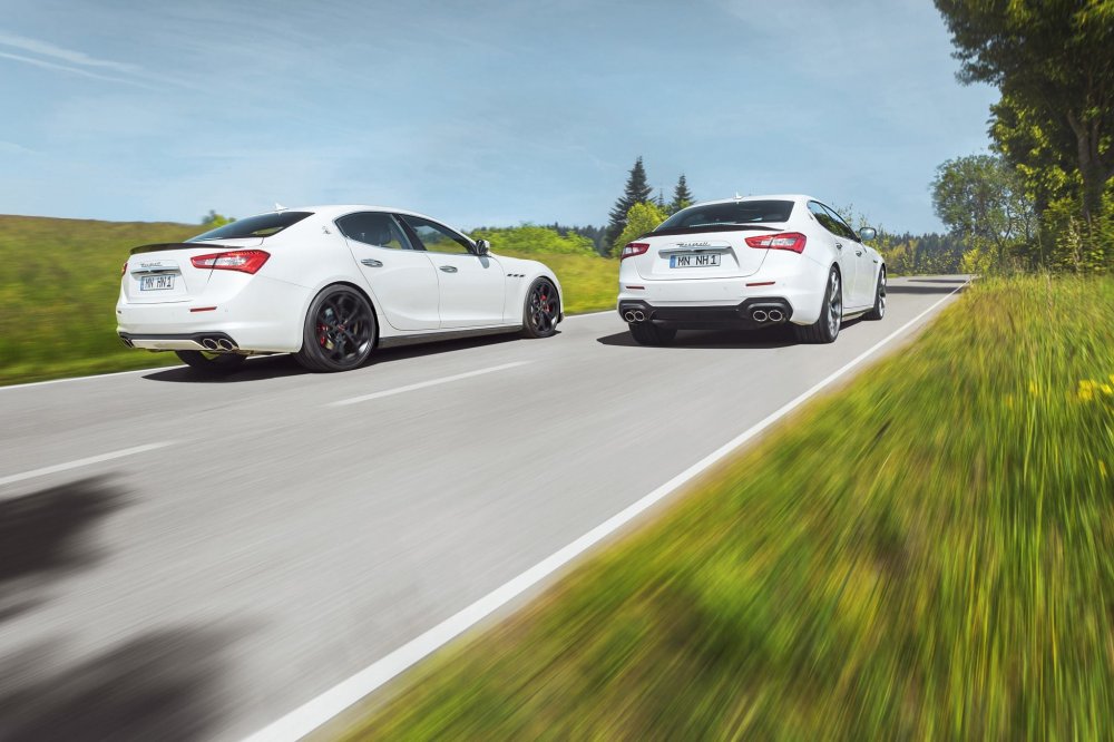 Ателье Novitec добавило мощи и шика Maserati Ghibli S - «Maserati»