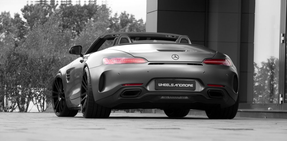 Ателье Wheelsandmore добавило мощи родстеру Mercedes-AMG GT C - «Mercedes-AMG»