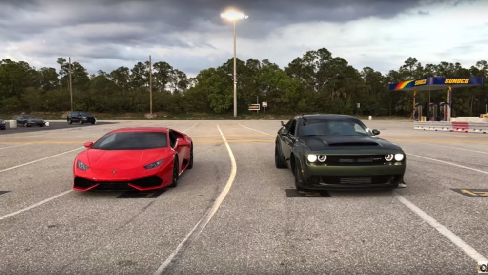 Автобаттл: Dodge Challenger SRT Demon против Lamborghini Huracan LP 610-4 - «Dodge»