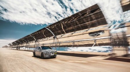 BMW опубликовала фото испытаний электрического кроссовера iNext - «Новостной Автоблогер»