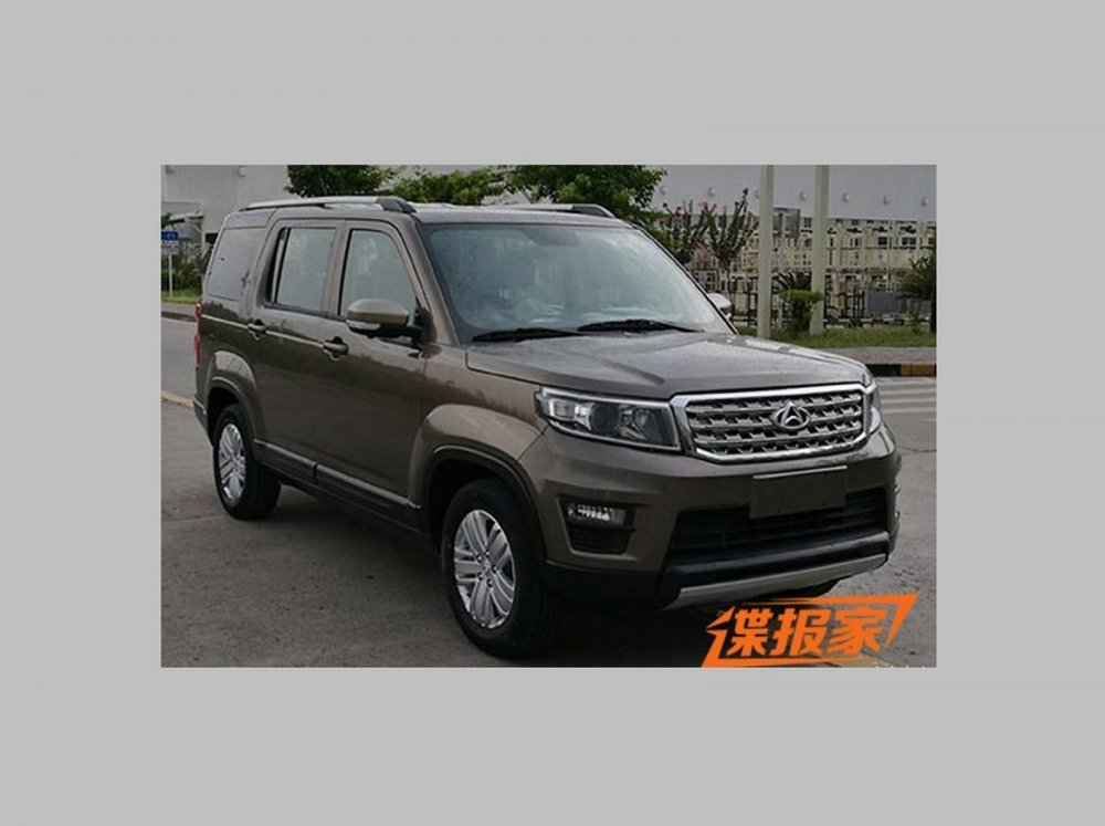 «Брутальный» кроссовер Changan сфотографировали без камуфляжа - «Changan»