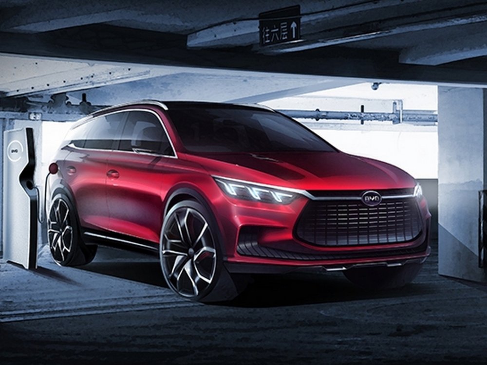 BYD рассекретила дизайн нового кроссовера - «BYD»