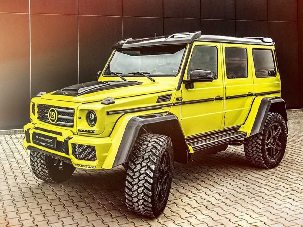 Carlex Design поработало над внедорожником Mercedes-Benz G 500 4x4² от Brabus - «Mercedes-AMG»