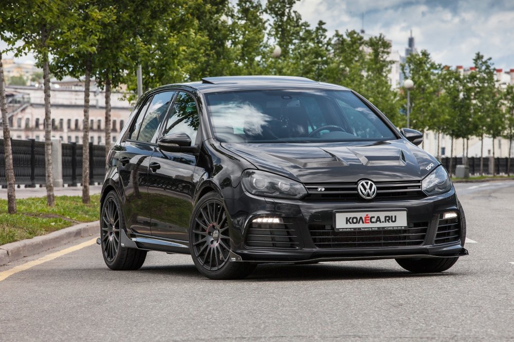 ЧеRная лошадка: тюнинг Volkswagen Golf Mk6 R20 - «Тюнинг»