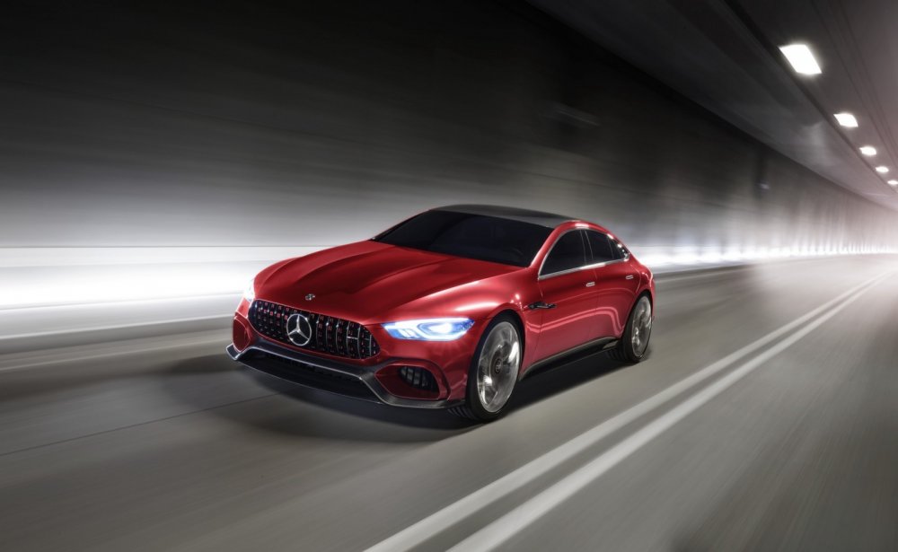 Четырёхдверный Mercedes-AMG GT получит "ураганный" мотор - «Mercedes-AMG»