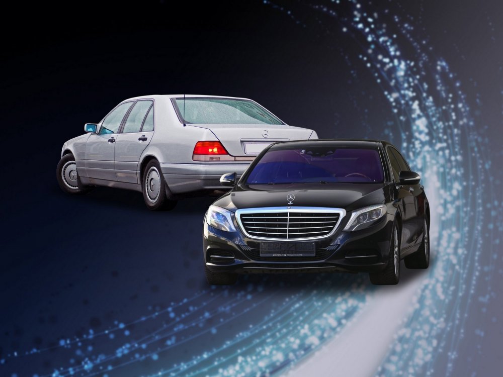 Cталь и алюминий, дерево и пластик: сравниваем Mercedes-Benz S-Klasse W222 и W140 - «Mercedes-Benz»