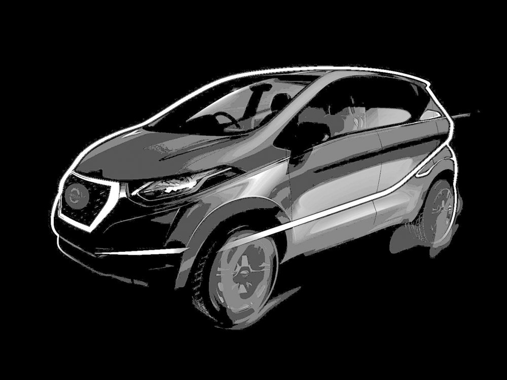 Datsun почти рассекретил свою новую серийную модель - «Datsun»
