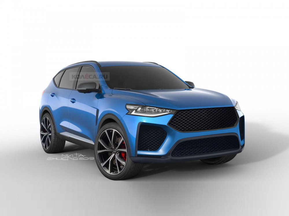 Дерзкий «китаец»: Haval F7 в премиальном тюнинге - «Тюнинг»