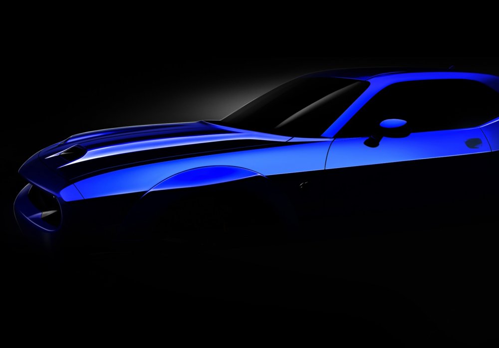Dodge показал первый тизер с рестайлинговым маслкаром Challenger SRT Hellcat - «Dodge»