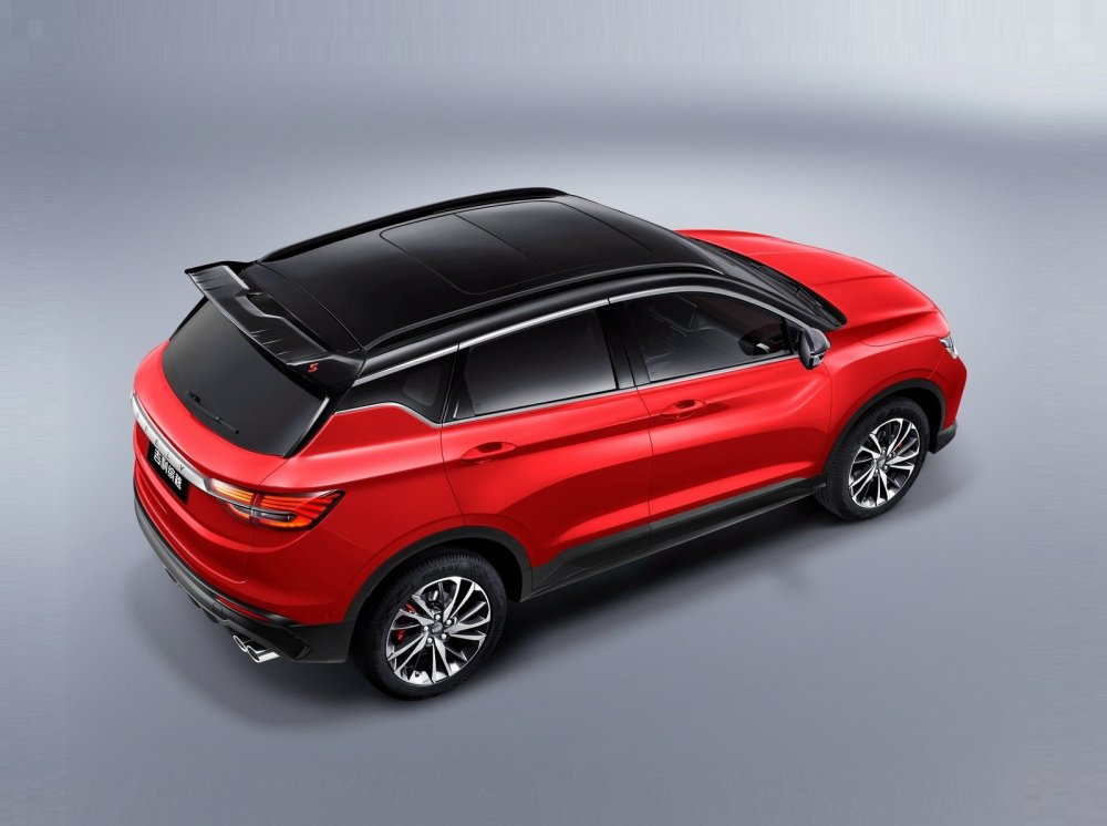 Ещё не представленный кроссовер Geely уже получил особую версию - «Geely»