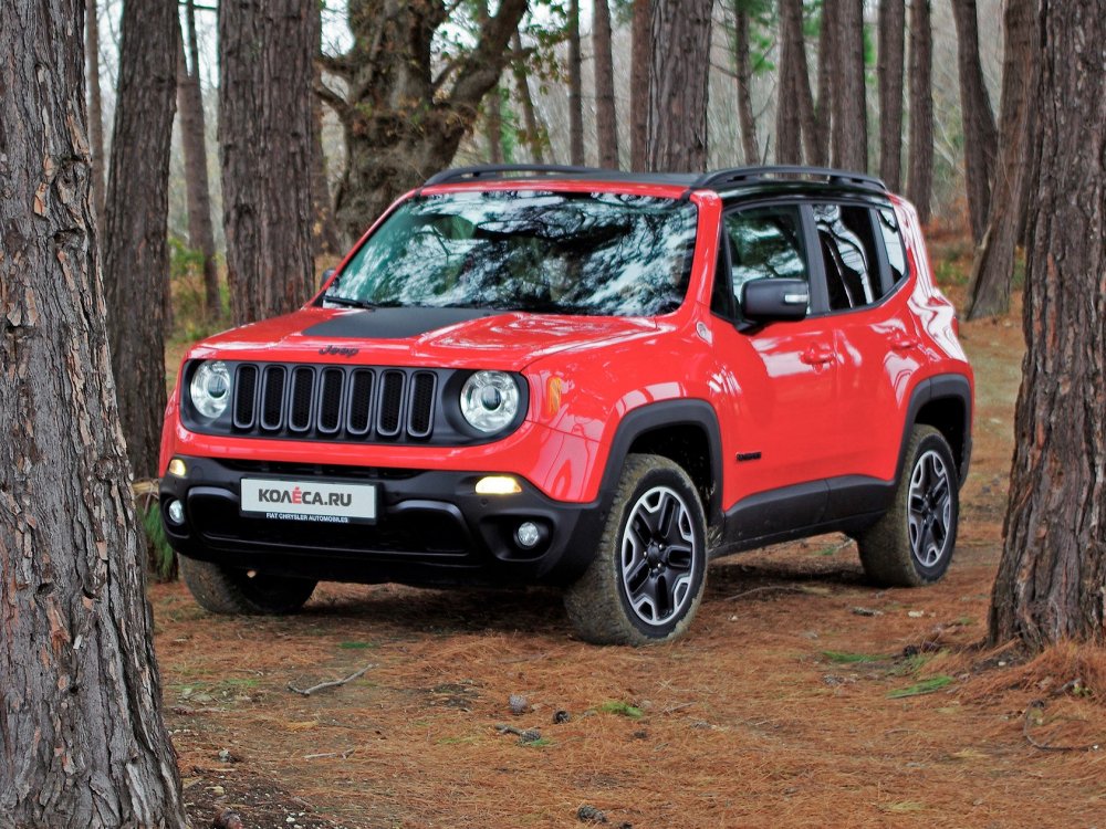 Если любит Джим Джип: тест-драйв Jeep Renegade TrailHawk - «Jeep»