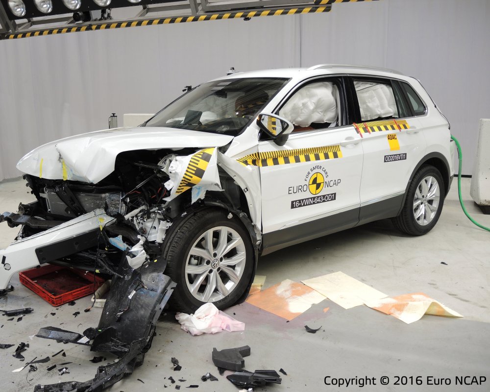 Euro NCAP проверила на прочность новые VW Tiguan, Seat Ateca и Alfa Romeo Giulia - «Alfa Romeo»