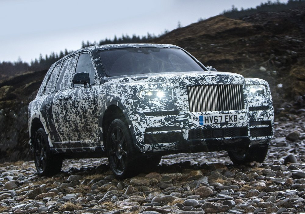 Финальные тесты кроссовера Rolls-Royce покажут в соцсетях - «Rolls-Royce»