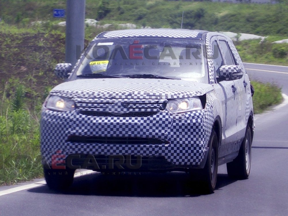 Флагманский SUV Changan замечен на тестовых испытаниях - «Changan»