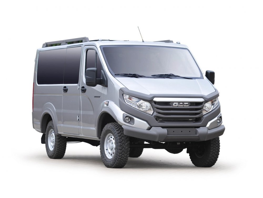 ГАЗ построил микроавтобус и пикап на базе Соболь 4x4 - «Грузовики и автобусы»