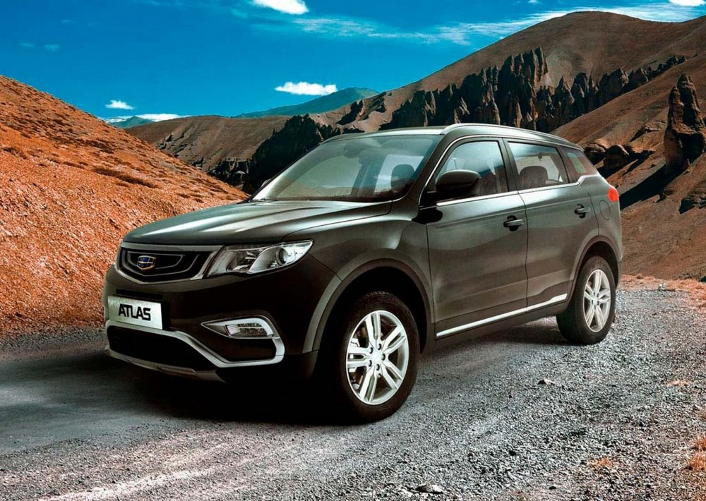 Geely Atlas: в России – турбомотор 1.8 и новое оборудование, на родине – глубокий рестайлинг - «Geely»
