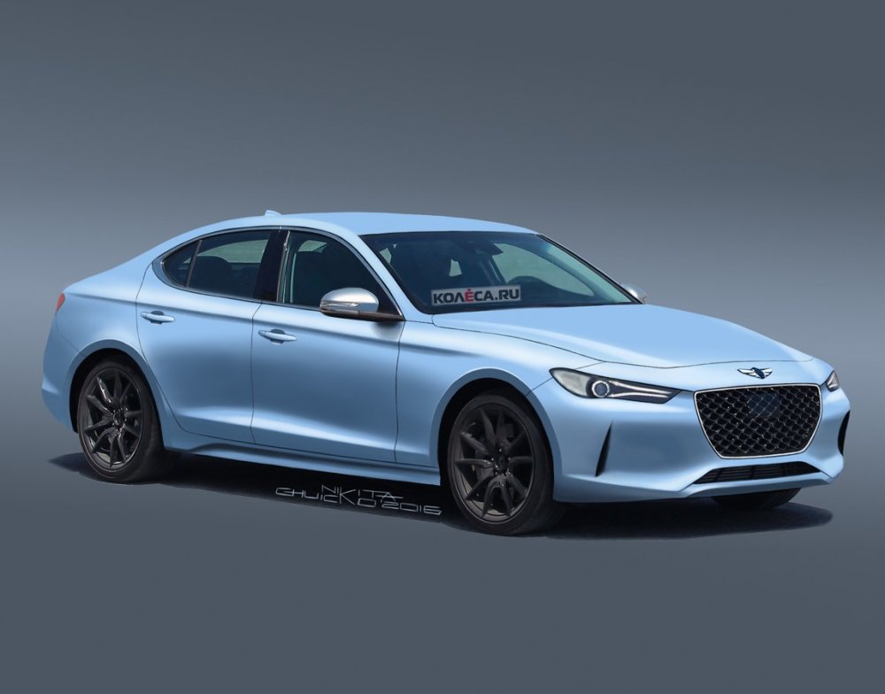 Genesis G70: первые изображения - «Genesis»