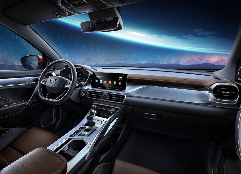 Глобальный кроссовер Geely SX11: первые фото интерьера - «Geely»