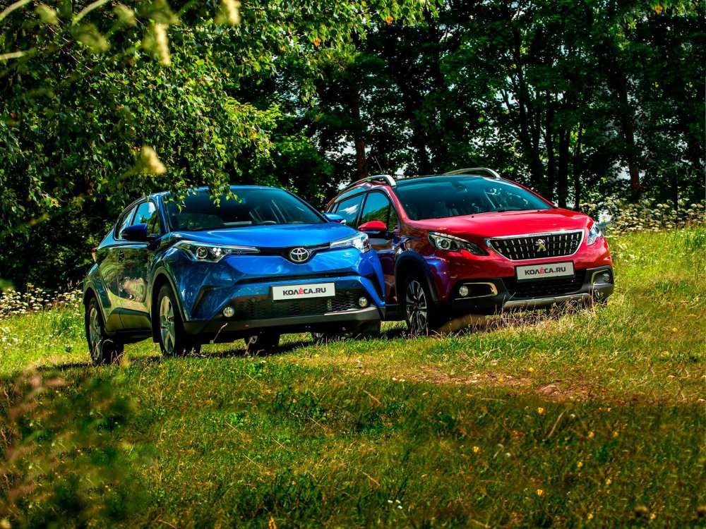 Хей, Европа! Сравнительный тест Toyota C-HR и Peugeot 2008 - «Peugeot»