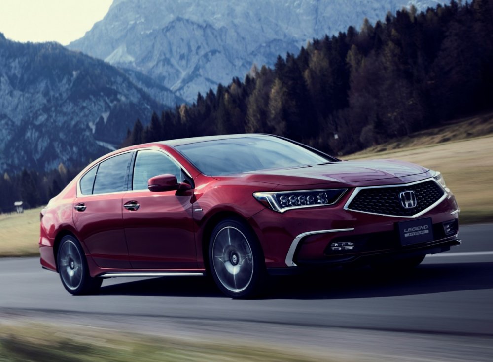 Honda обновила седан Legend - «Acura»