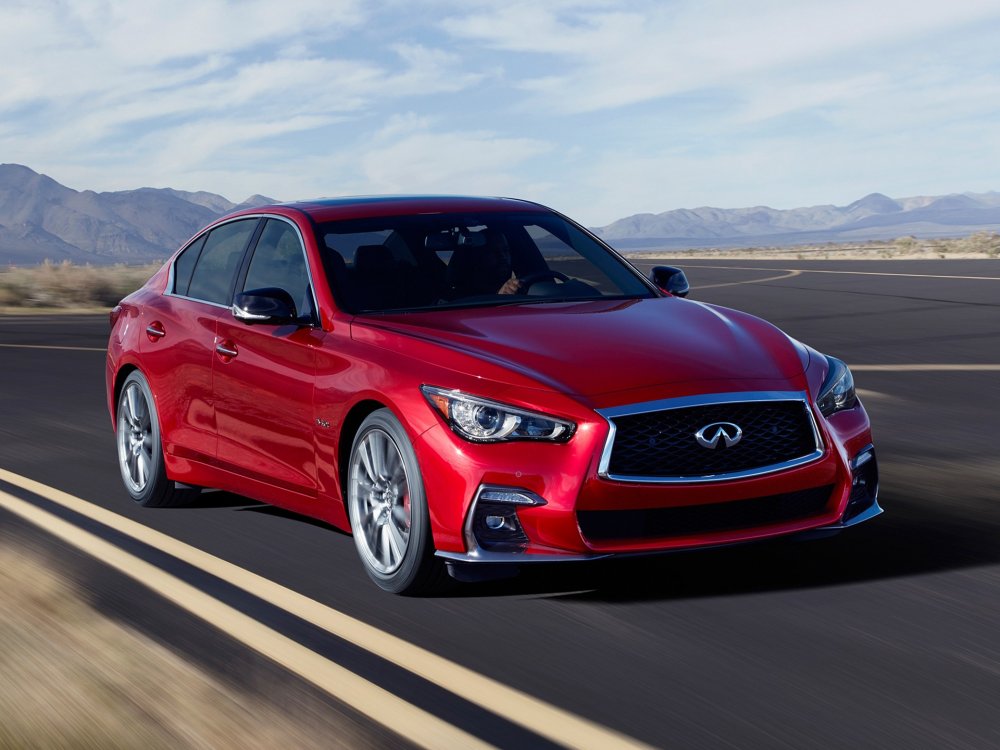 Infiniti представила в Женеве обновлённый спорт-седан Q50 - «Infiniti»